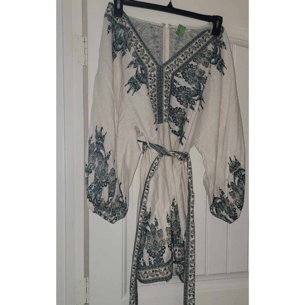 Venus linen romper short set